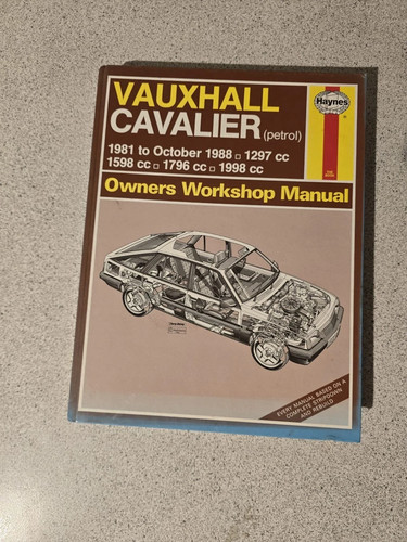 Vauxhall cavalier haynes - vauxhall,
