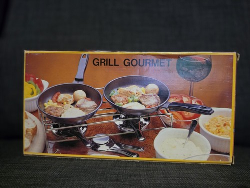 Vintage grill gourmet twin - twin, pan