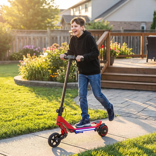Kids electric scooter foldable - electric,