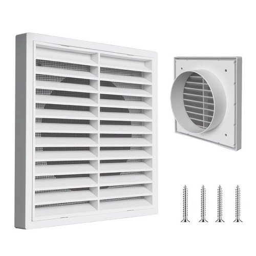 Wall mounted white plastic - mounted,