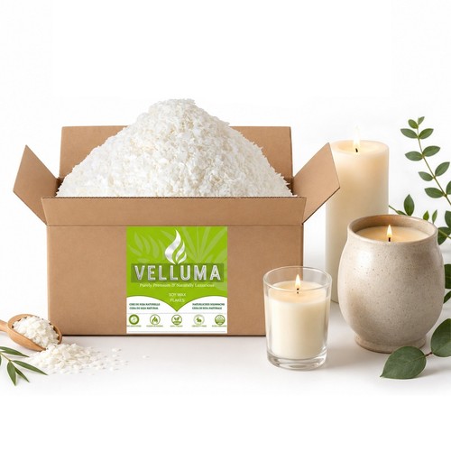 Soy wax flakes - flakes, 1kg–20kg
