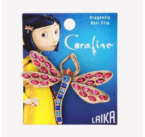 Coraline dragonfly hair clip - dragonfly,