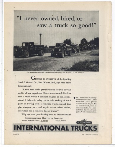 1932 international trucks - international,