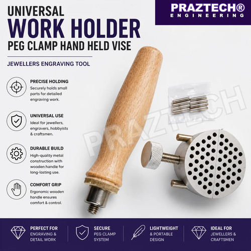 Universal work holder peg - work,