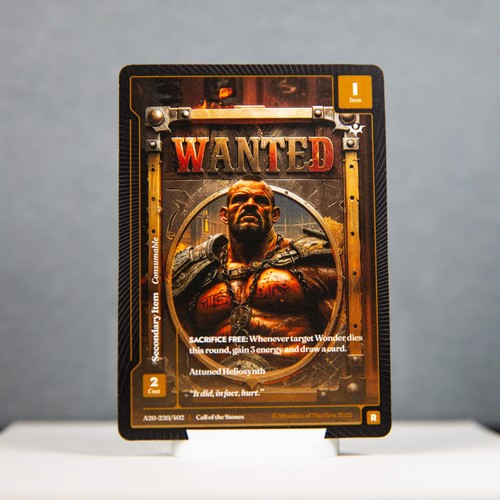 Wonders the first wanted - first,
