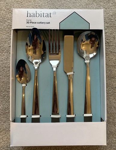 Habitat curve stainless - curve, 18/10