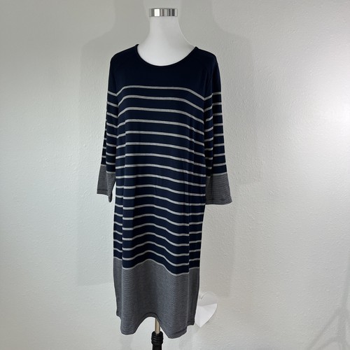 Hilary radley dress blue - hilary, xl