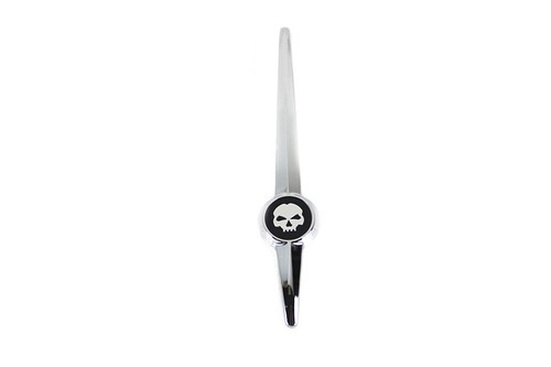 Skull front fender spear - ,