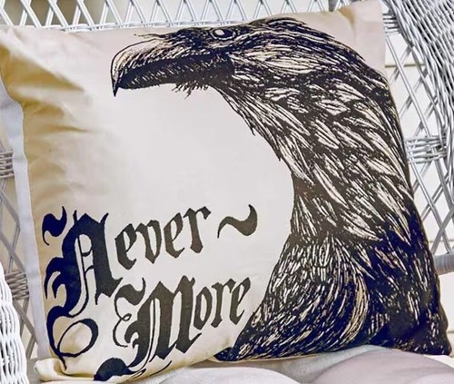Halloween throw pillow gothic - halloween,