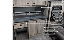 Wood grain black - wood,
