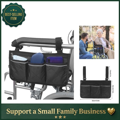 Versatile black wheelchair - black,