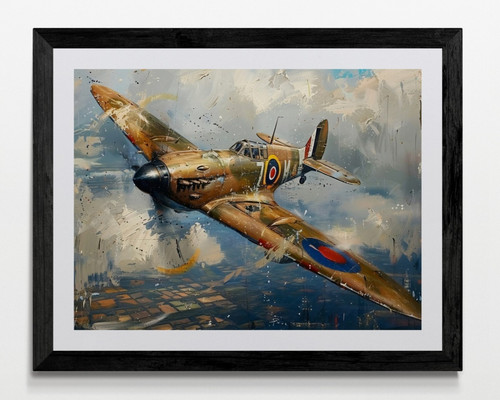 Hawker hurricane style framed - hawker,