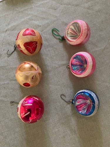 Vintage hand painted glass - vintage, hand-painted