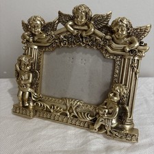 Gold Cherub Angel Resin