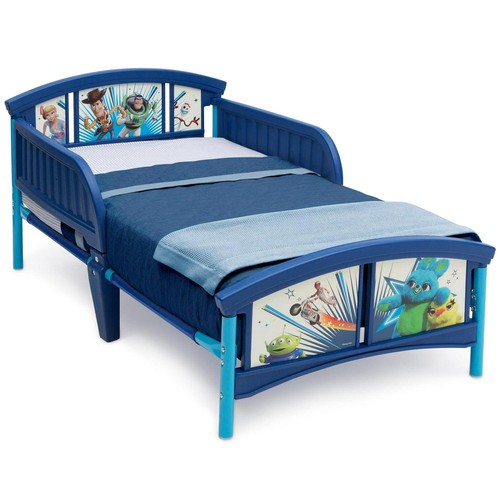 Toddler bed plastic blue - bed,