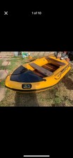 Inflatable Dinghy With Motor, Classic Lifeguard With Seagull Motor