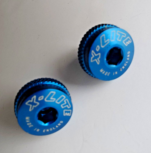 Lite anodised blue brake - x-lite,