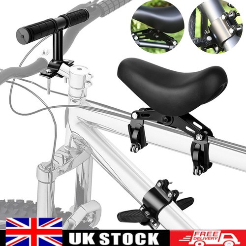 Kids bike seat front - front, mounted