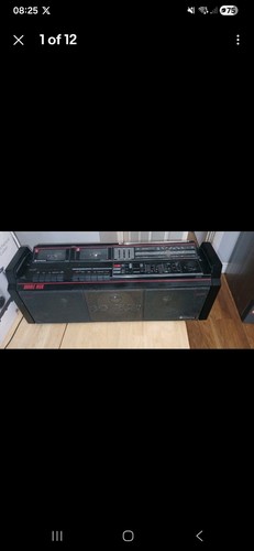 Ghettoblaster hitachi super - ghettoblaster, 3d