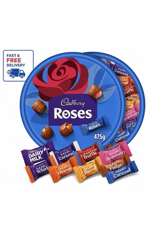 Roses cadbury chocolate box - roses,