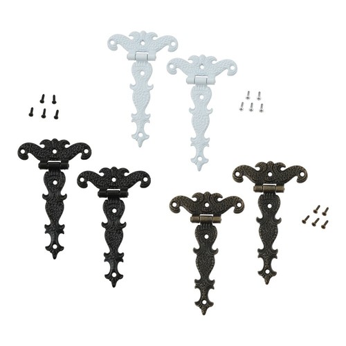 2pcs vertical hinges zinc - vertical,