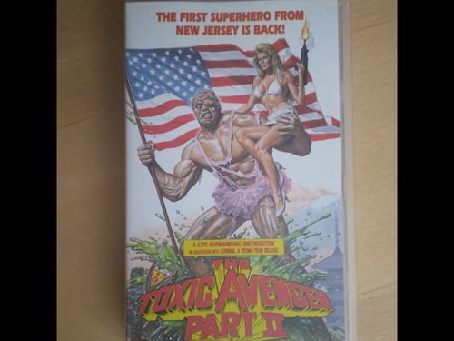 The toxic avenger - avenger, vhs