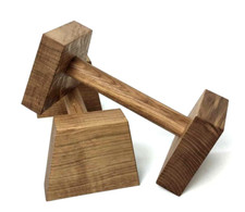 Oak Wood Fitness Push Up Bars