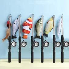  Cat Fishing Toy, Retractable