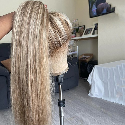 Human hair wigs brown - human,