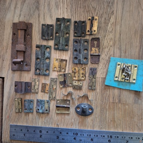Antique clock case brass - antique,