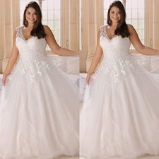 V Neck Wedding Dresses Corset
