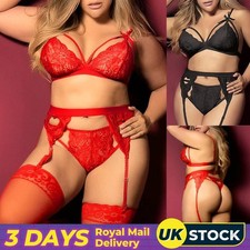 Plus Size Women Sexy Lace Bra