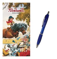 Thelwell Slim Diary 2026 + EXCLUSIVE LIMITED EDITION PEN