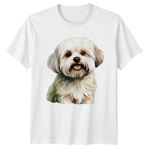 Shih tzu watercolor - tzu, dog