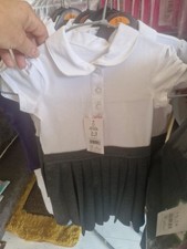 School Uniform Dresses White