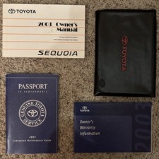 2003 Toyota Sequoia Owner’s