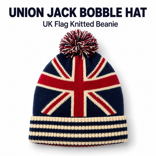 Union jack bobble hat - jack,