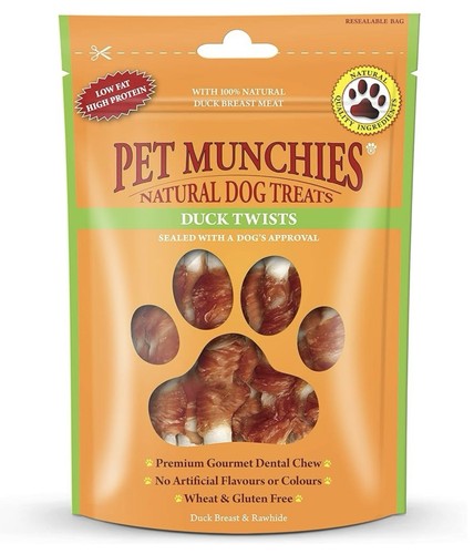 Pet munchies duck - duck, twists