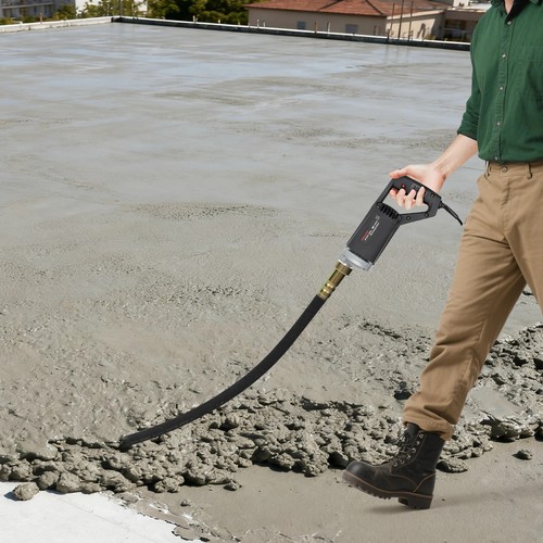 Electric concrete vibrator - concrete,