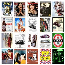 Various Retro Tin Metal