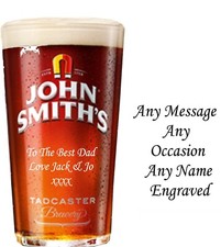 personalised john smith beer