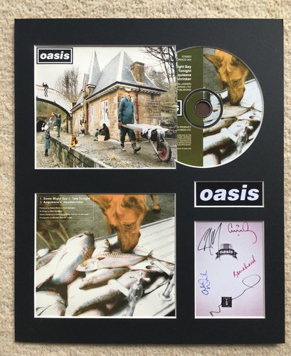 Oasis signed autographed - signed,