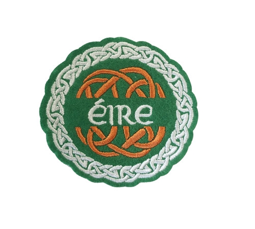 Irish eire embroidery patch - embroidery,