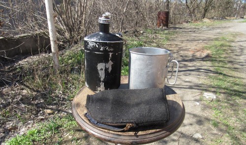 Swiss sigg army - sigg, flask