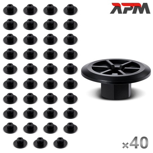 40x fastening clips - 40x, trim