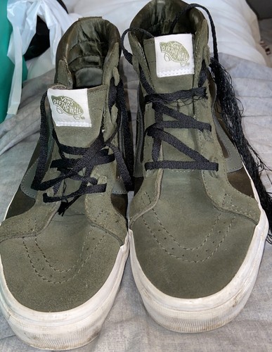 Mens khaki high top - top, vans