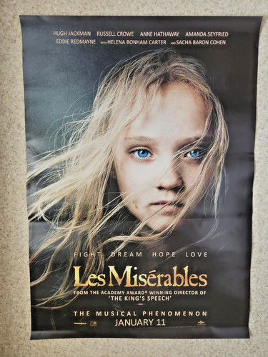 Les miserables film poster - les,