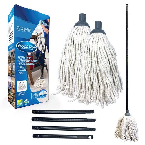 Cotton mop with extra - cotton,