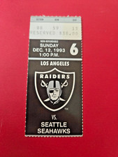 1993 Los Angeles Raiders v