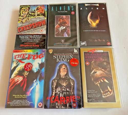 Vhs horror movie bundle - movie, x6